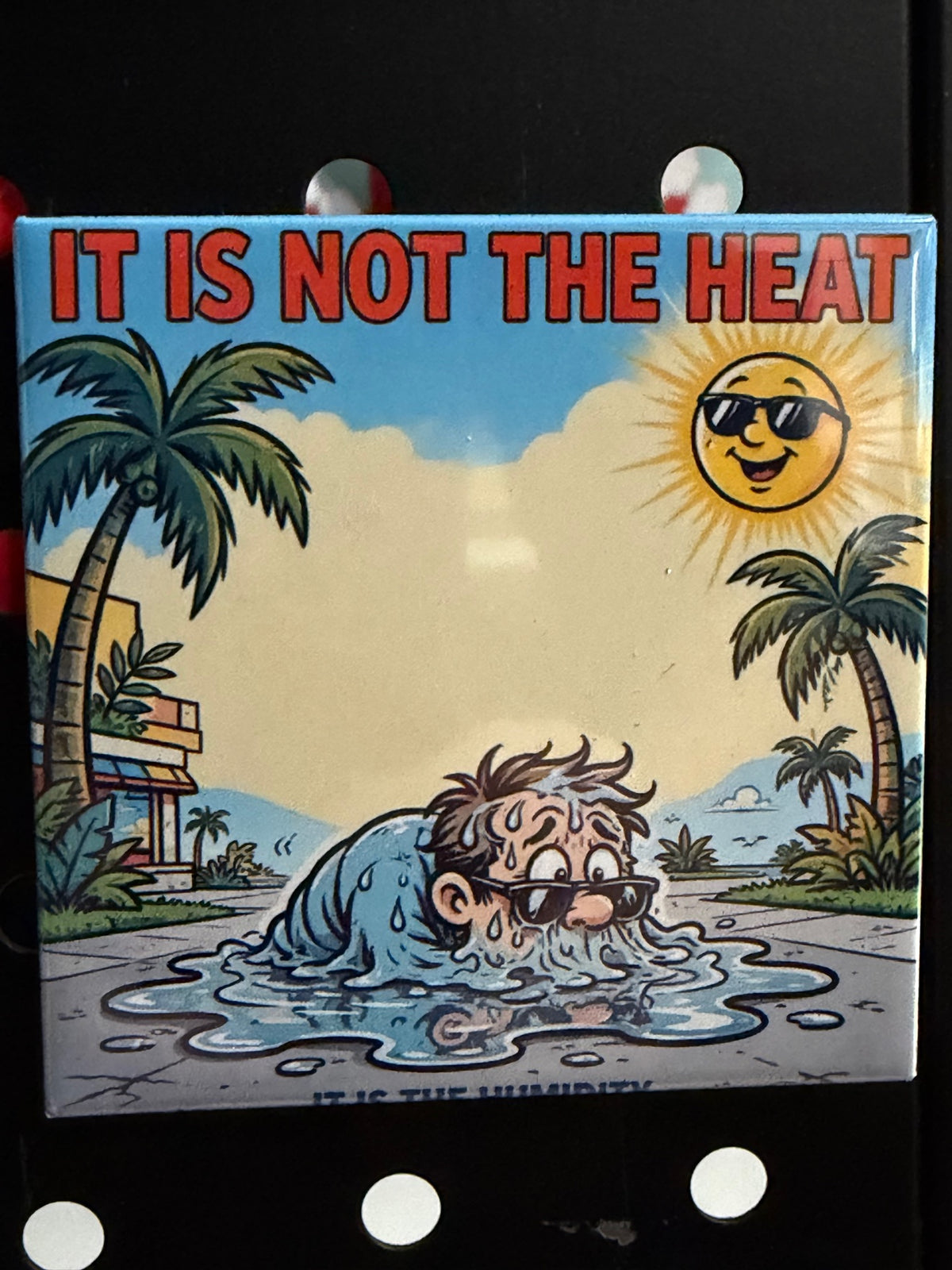 It Is Not the Heat Photo Magnet