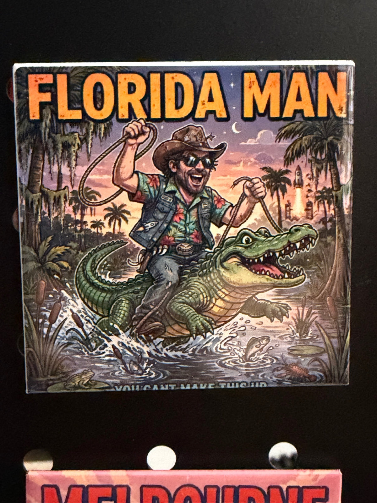 Florida Man Photo Magnet