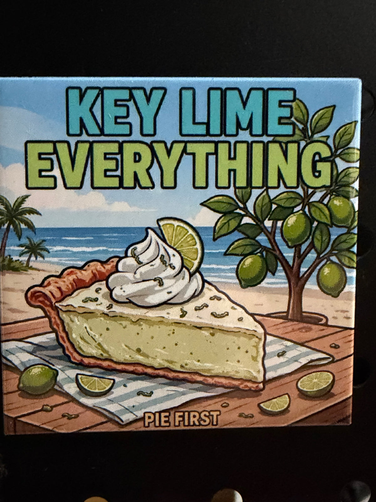 Key Lime Everything Photo Magnet