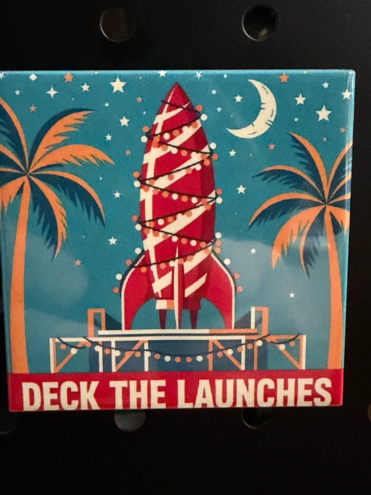 Deck the Launches Photo Magnet