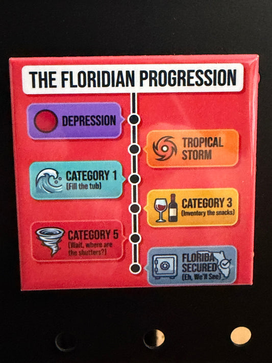 The Floridian Progression Photo Magnet