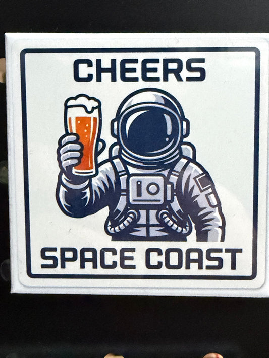Cheers Space Coast Photo Magnet