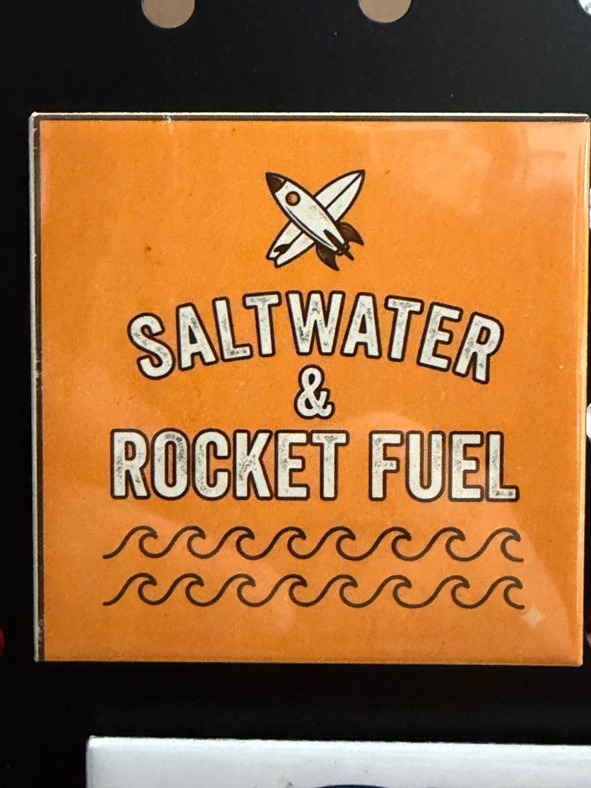 Saltwater and Rocket Fuel Photo Magnet