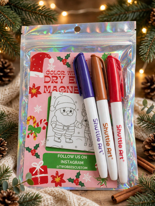 Color-your-own magnet kit