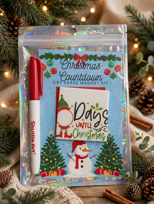 Christmas Countdown magnet kit
