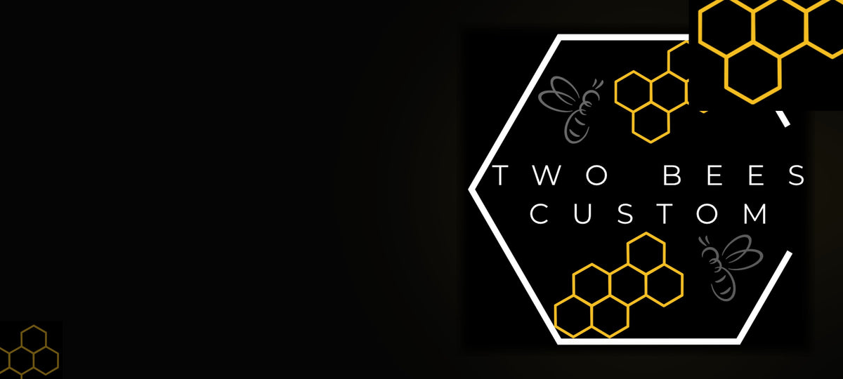 Two Bees Custom branded banner