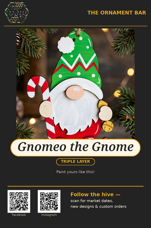 Gnomeo the Gnome ornament kit