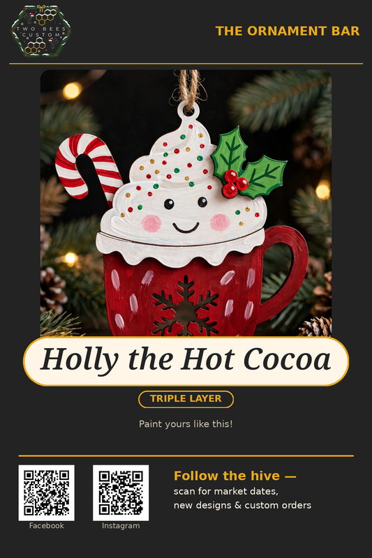 Holly the Hot Cocoa ornament kit